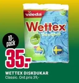 ÖoB WETTEX DISKDUKAR, SEK 35 erbjuda