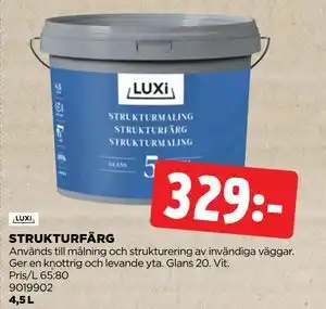 Jem&Fix STRUKTURFÄRG, SEK 329 erbjuda