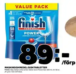 Coop Daglivs MASKINDISKMEDEL/DISKTABLETTER, SEK 89 erbjuda