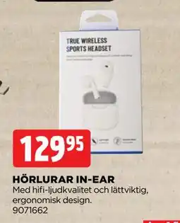 Jem&Fix HÖRLURAR IN-EAR, SEK 129.95 erbjuda