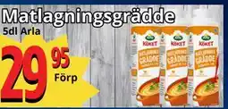 Supergrossen Matlagningsgrädde, SEK 95.95 erbjuda