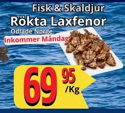 Supergrossen Rökta Laxfenor, SEK 69.95 erbjuda