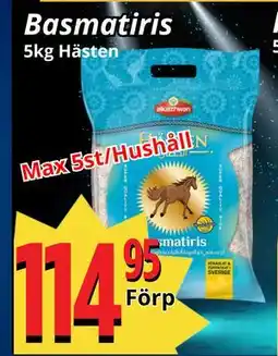 Supergrossen Basmatiris, SEK 114.95 erbjuda