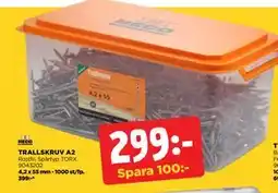 Jem&Fix TRALLSKRUV A2, SEK 299 erbjuda