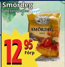 Supergrossen Smördeg, SEK 12 erbjuda