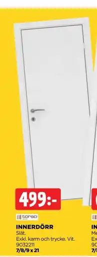 Jem&Fix INNERDÖRR, SEK 499 erbjuda
