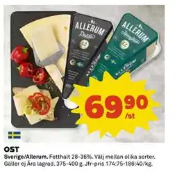 Coop Daglivs OST, SEK 69.9 erbjuda