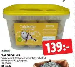 Jem&Fix TALGBOLLAR, SEK 139 erbjuda