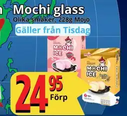 Supergrossen Mochi glass, SEK 24.95 erbjuda
