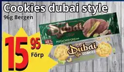 Supergrossen Cookies dubai style, SEK 15.95 erbjuda