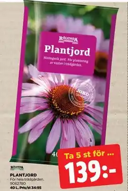 Jem&Fix PLANTJORD, SEK 139 erbjuda