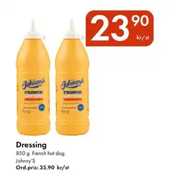 Snabbgross Johnny's Dressing erbjuda