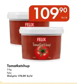 Snabbgross FELIX Tomatketchup erbjuda