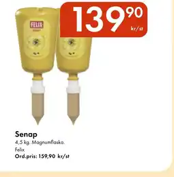 Snabbgross FELIX Senap erbjuda
