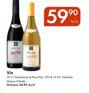 Snabbgross Maison Vialade Vin erbjuda