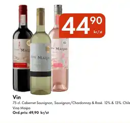 Snabbgross Vina Maipo Vin erbjuda