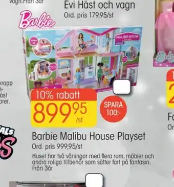EKO Barbie Dockhus erbjuda