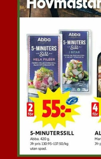 ICA Kvantum Abba Sill erbjuda
