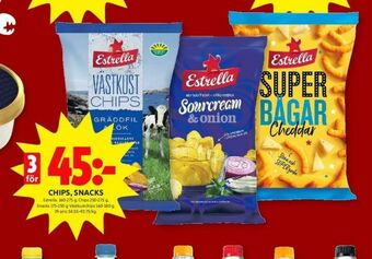 ICA Kvantum Estrella Chips erbjuda