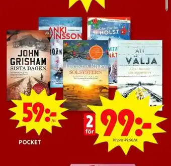 ICA Kvantum Böcker erbjuda