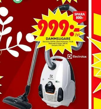 ICA Maxi Electrolux Dammsugare erbjuda