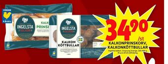 ICA Maxi Ingelsta Kalkon Kalkonköttbullar erbjuda
