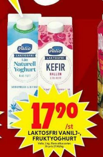 ICA Maxi Valio Yoghurt erbjuda