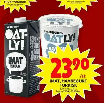 Oatly iMat Crème fraiche