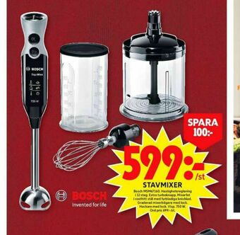 ICA Maxi Bosch Stavmixer erbjuda