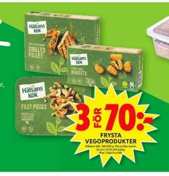 ICA Maxi Hälsans Kök Vegetarmat erbjuda