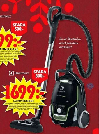 ICA Maxi Electrolux Dammsugare erbjuda