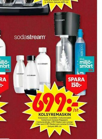 Sodastream Kolsyremaskin
