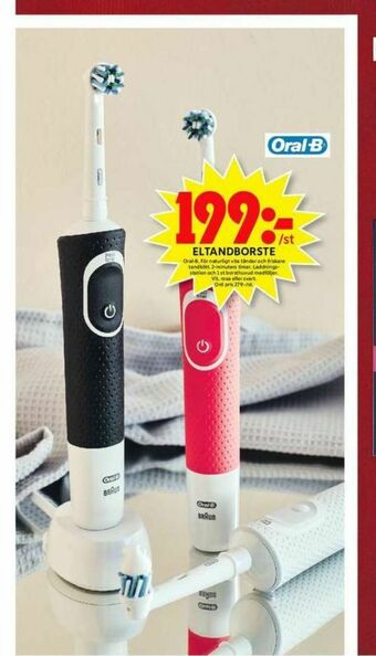 ICA Maxi Braun Oral-B Eltandborste erbjuda