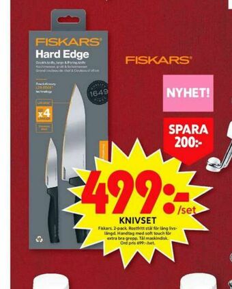 ICA Maxi Fiskars Knivar erbjuda