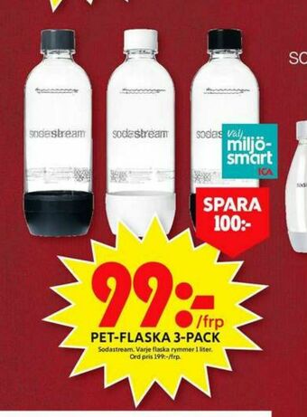 ICA Maxi Sodastream Flaskor erbjuda