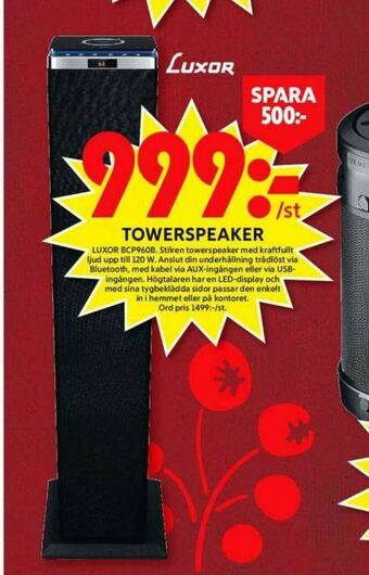ICA Maxi Luxor Högtalare erbjuda