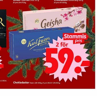 ICA Supermarket Karl Fazer Chokladask erbjuda