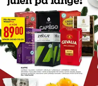 Cafego Kaffe malet