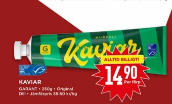 Willys Garant Kaviar erbjuda