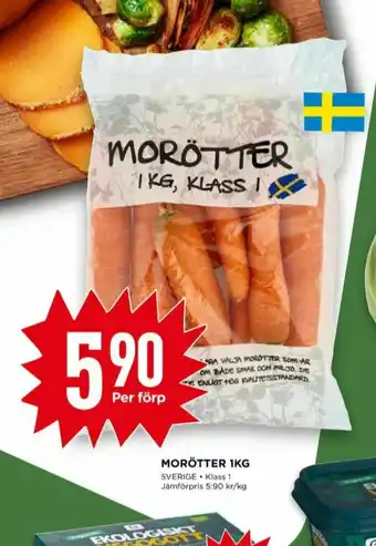 Willys Morötter erbjuda