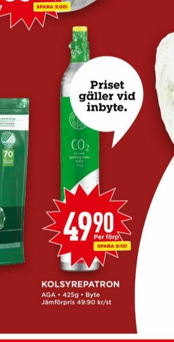 AGA Kolsyrepatron