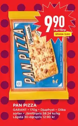 Willys PAN PIZZA, SEK 9.9 erbjuda