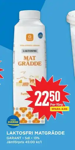 Willys LAKTOSFRI MATGRÄDDE, SEK 22.5 erbjuda