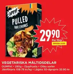 Willys Oumph! Pulled BBQ Chunks erbjuda