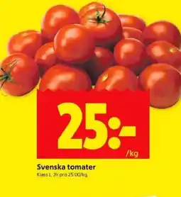 ICA Kvantum Svenska tomater erbjuda