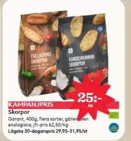 Hemköp GARANT Skorpor erbjuda