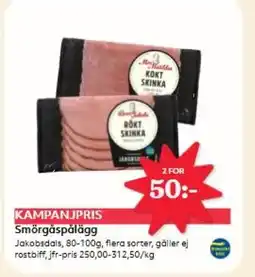 Hemköp JAKOBSDALS Smörgåspålägg erbjuda