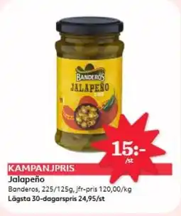 Hemköp BANDEROS Jalapeño erbjuda