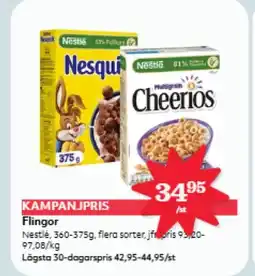 Hemköp NESTLÉ Flingor erbjuda