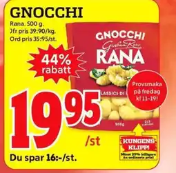 ICA Kvantum RANA Gnocchi erbjuda